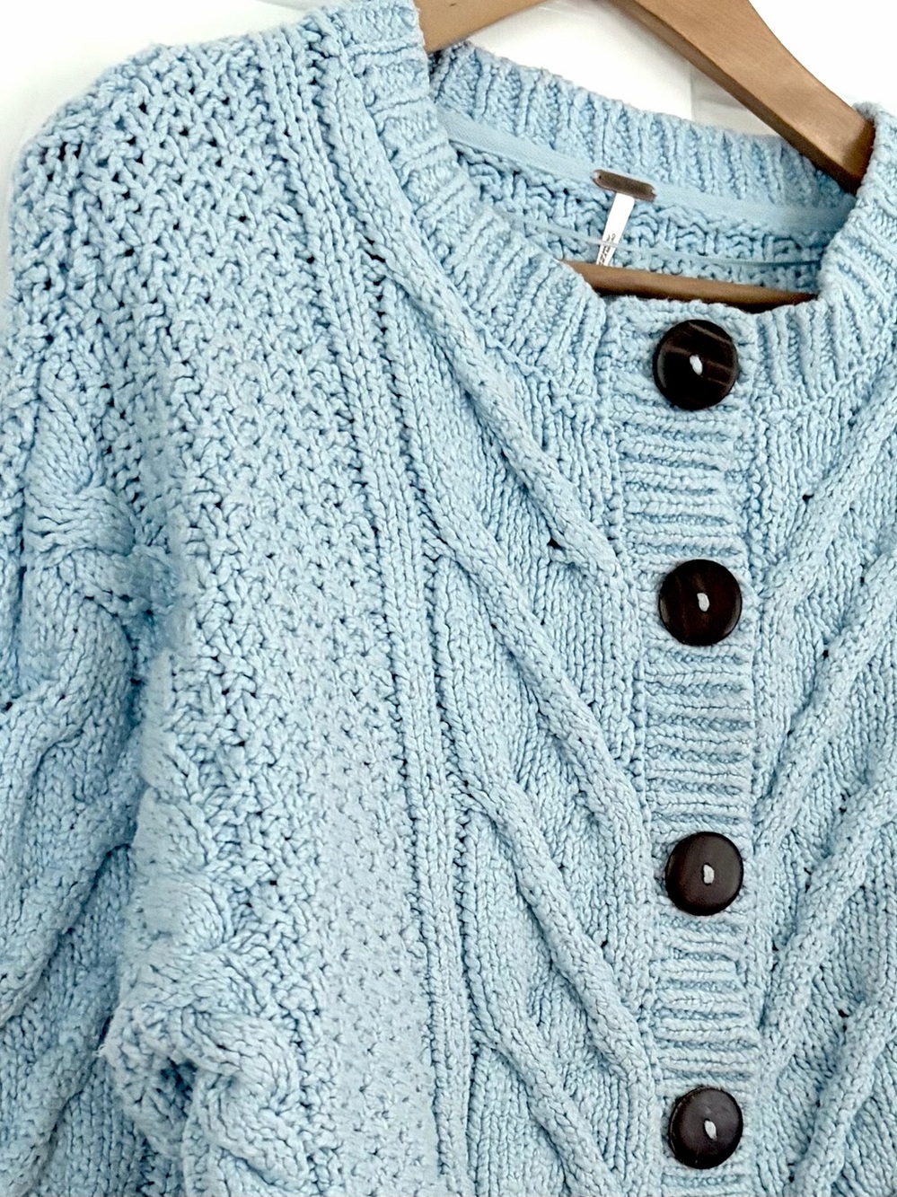 Free People Bonfire Cardi Size L - Picture 5 of 7